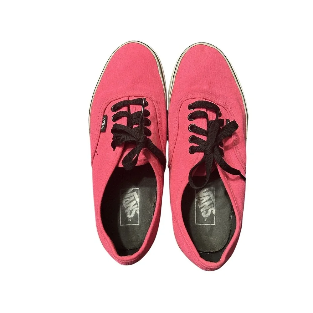 Vans Old Skool Women Size 10.5 Neon Hot Pink School Barbie Streetwear Skater Y2K